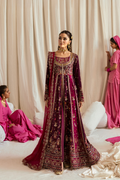 AVORIA Raw Silk Pakistani Formal Dresses