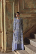 Diana Raw Silk Pakistani Formal Dresses - Zyra - 1