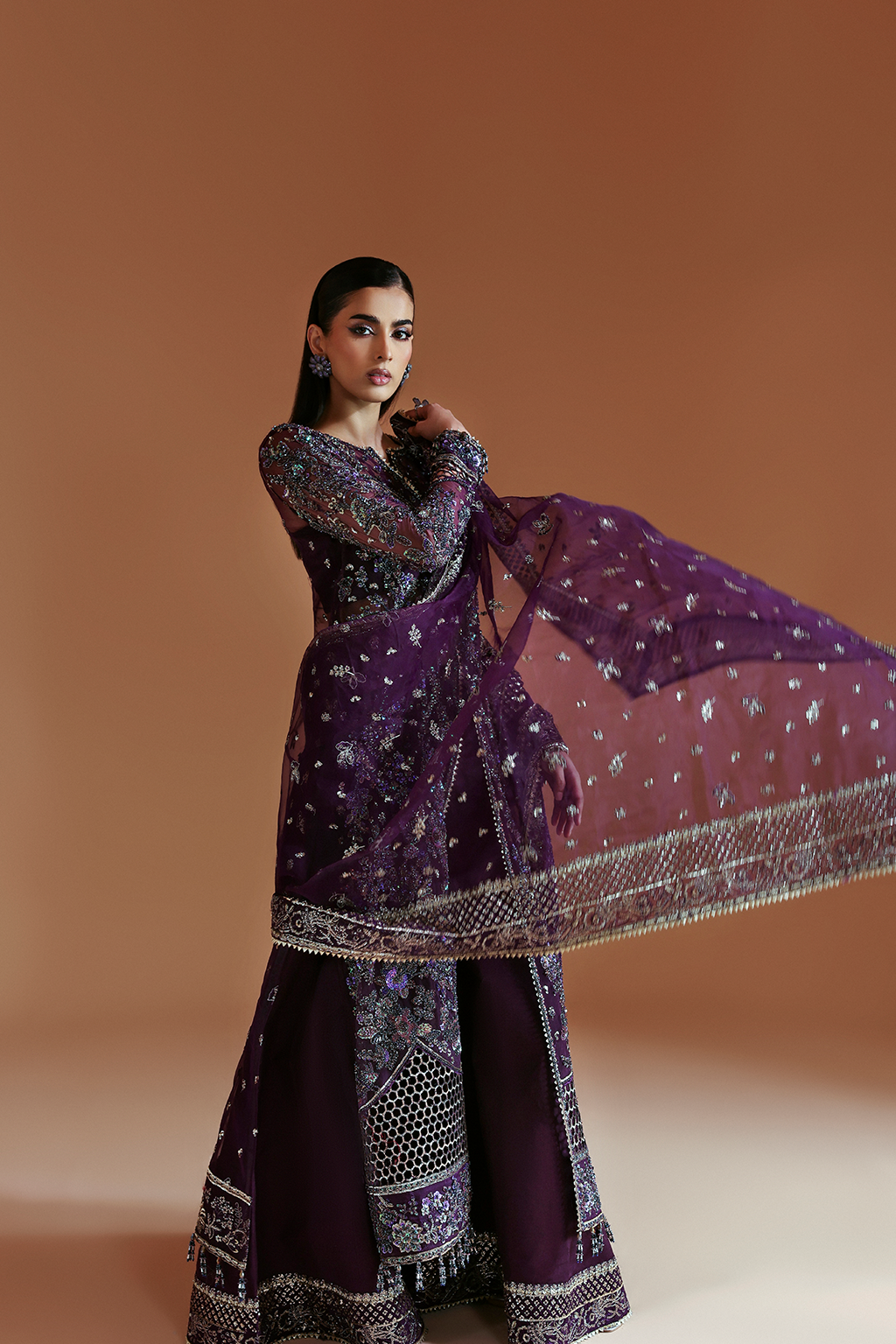 AMETHYST Embroidered Pakistani Dress