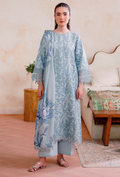 LAYLA - D03 Organza Pakistani Winter Dresses - Humdum - 1