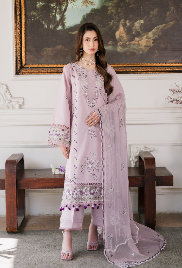 Meraki'2 - D07 Organza Pakistani Summer Dresses - Humdum - 1