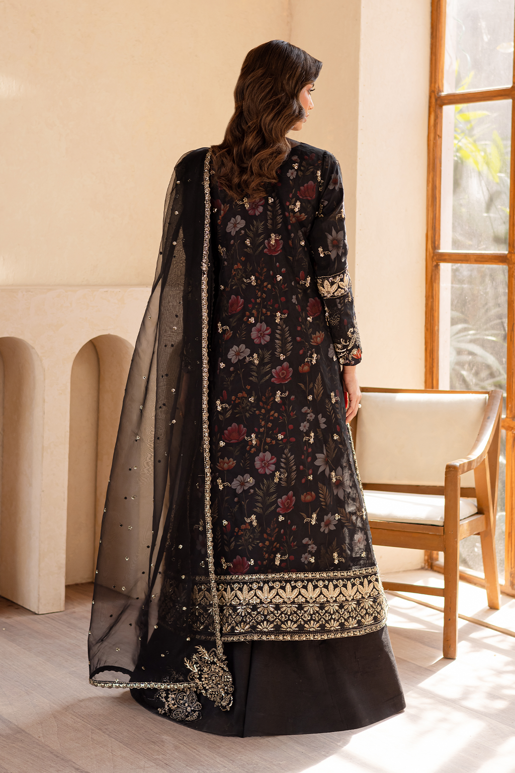 Zariya Raw Silk Pakistani Formal Dresses