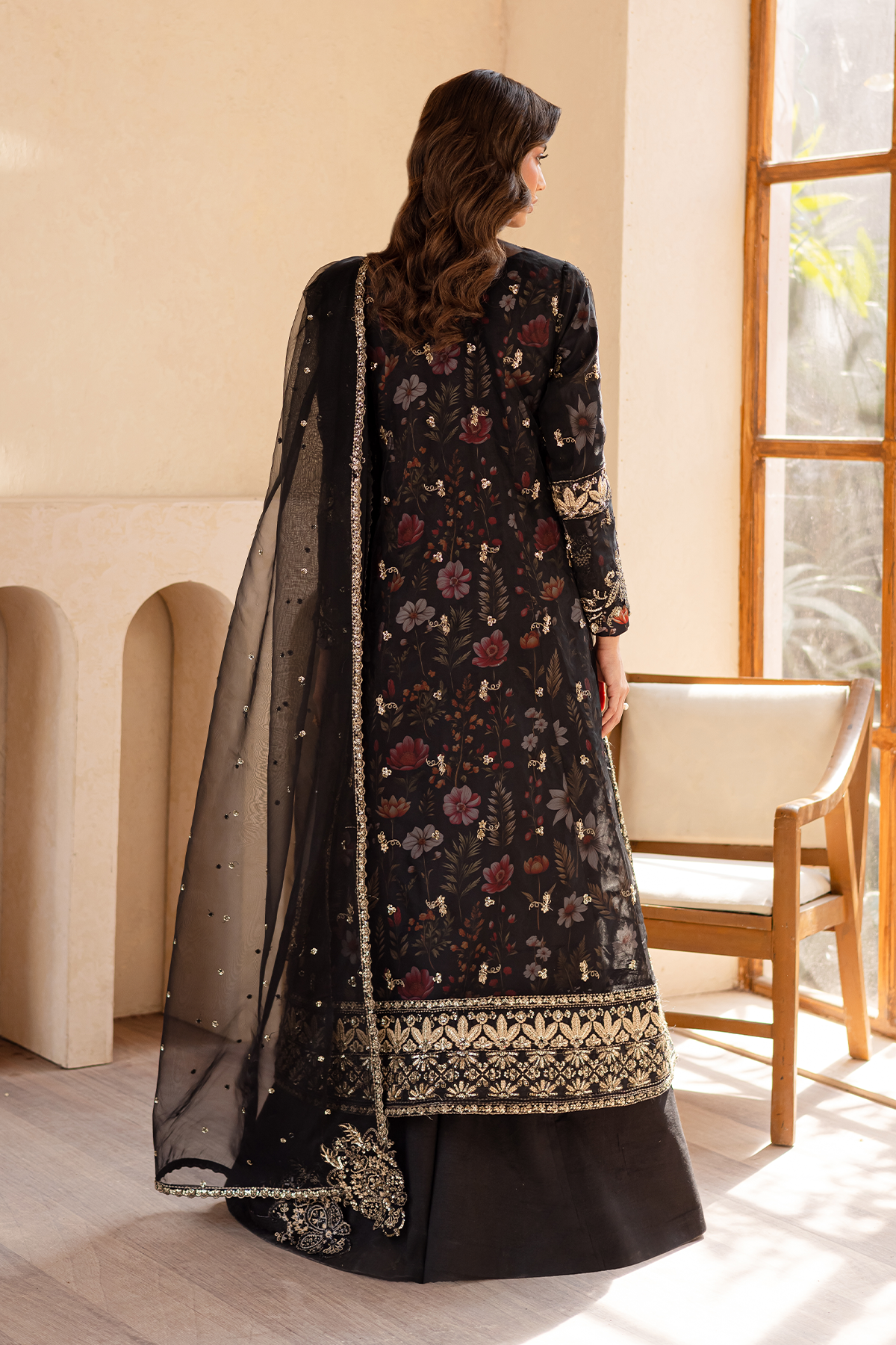 Zariya Raw Silk Pakistani Formal Dresses