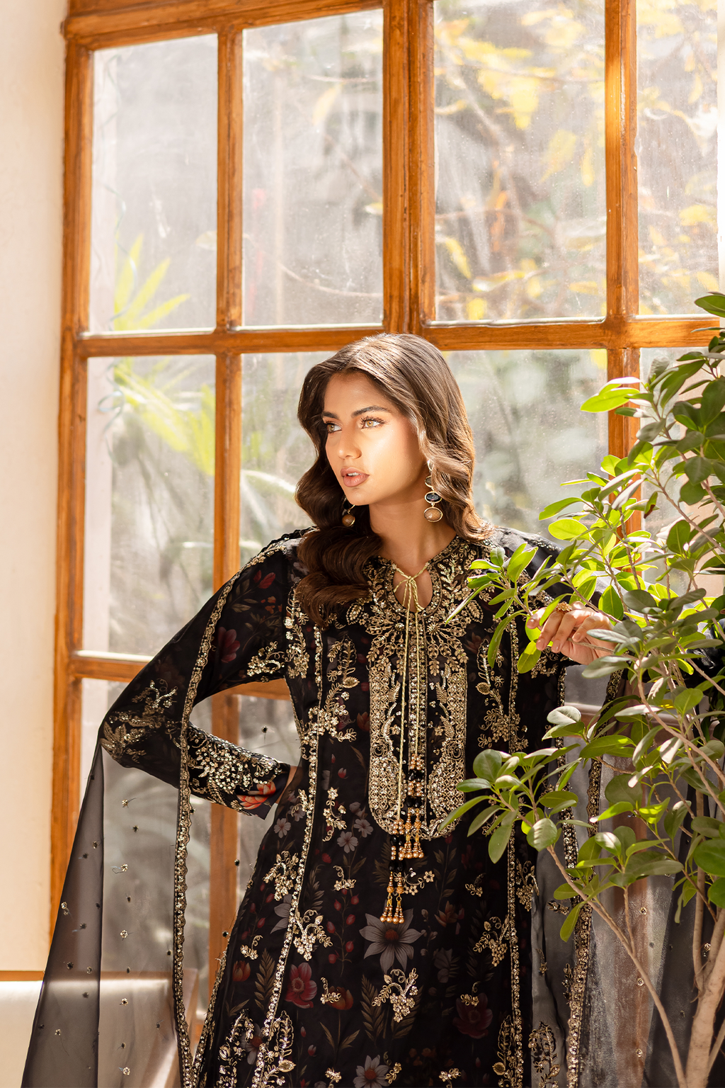 Zariya Raw Silk Pakistani Formal Dresses