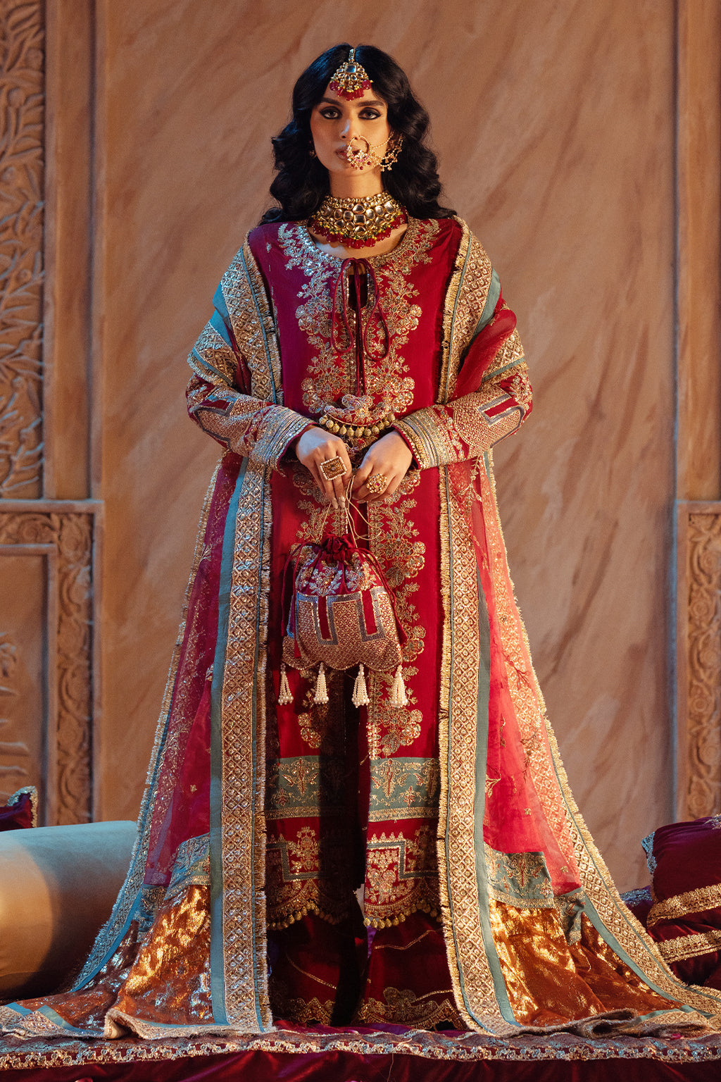REHAR Organza Pakistani Formal Dresses
