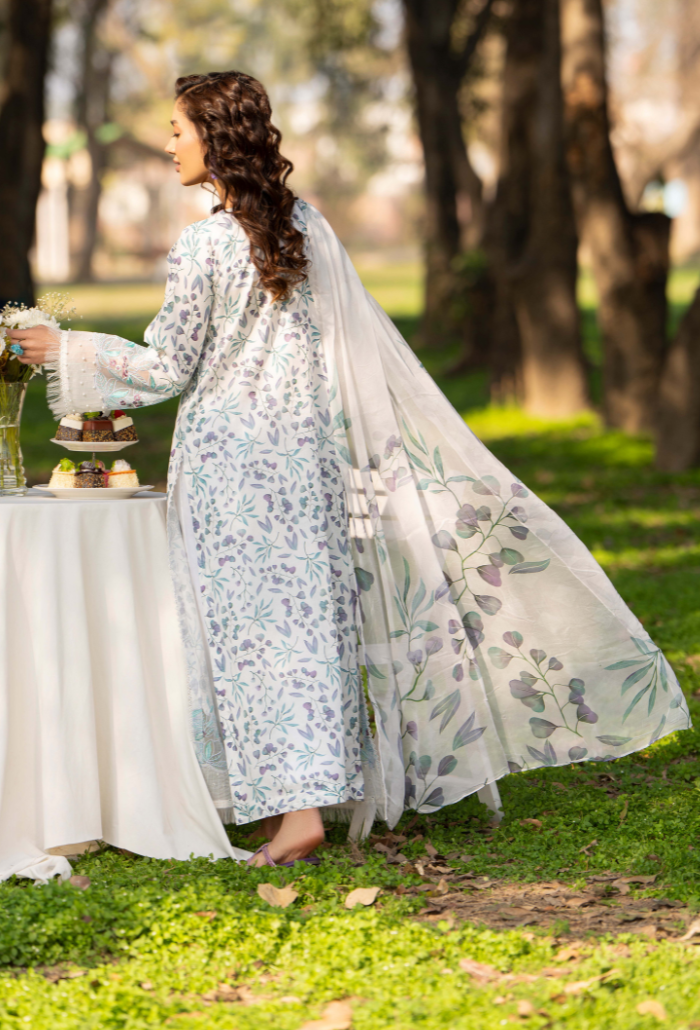 Eden Garden Chapter 3 - D07 Chiffon Pakistani Summer Dresses - Humdum - 2