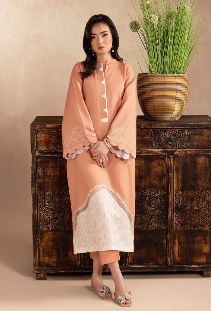 SPRING PRET V-1 - D15 Lawn Pakistani Summer Dresses - Humdum - 1