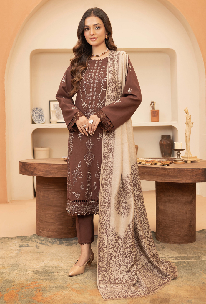 Carvan-D10 Premium Fabric Pakistani Winter Dresses - Humdum - 1