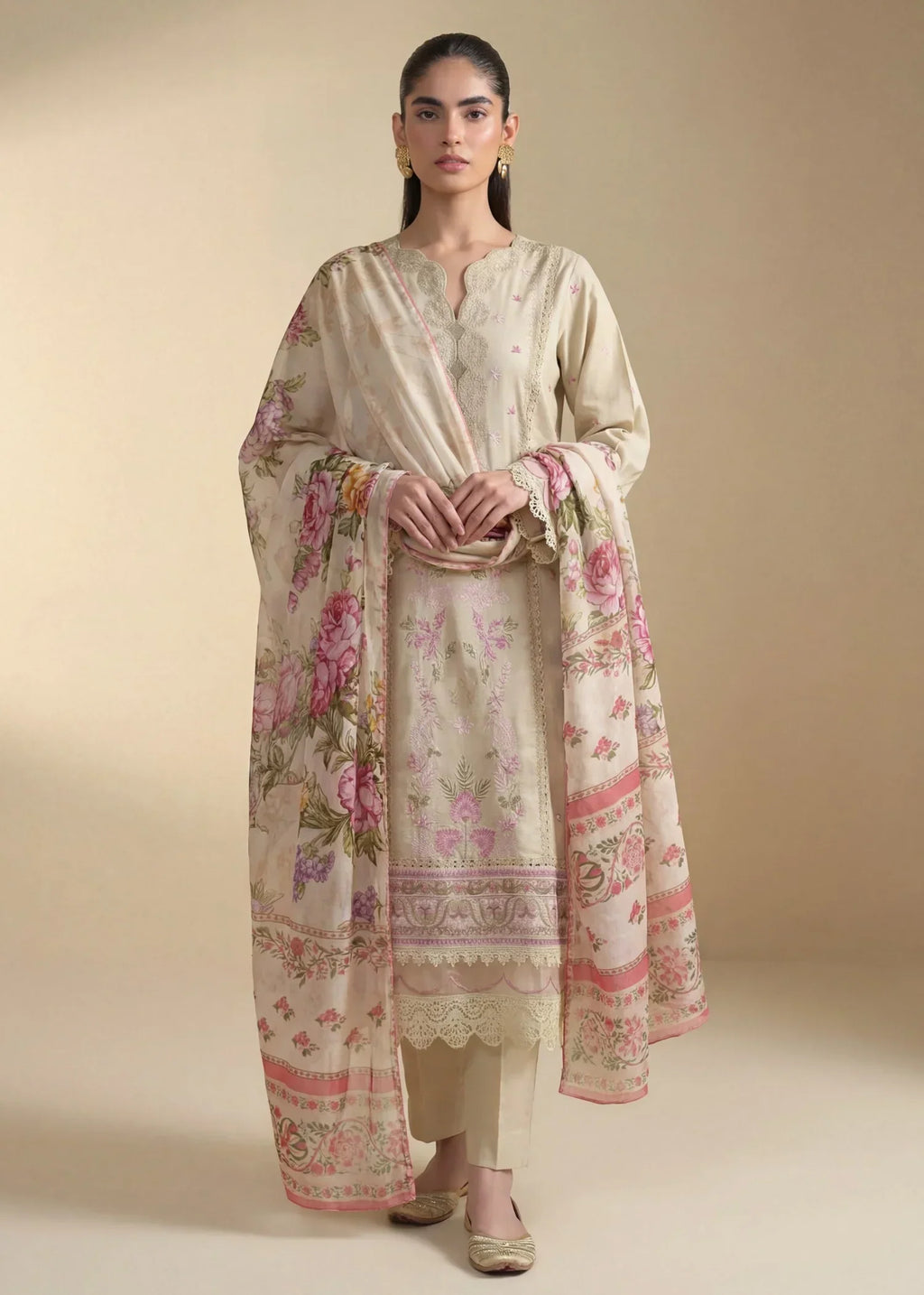 Silve Premium Fabric Pakistani Summer Dresses - Sahiba-clothing - 5