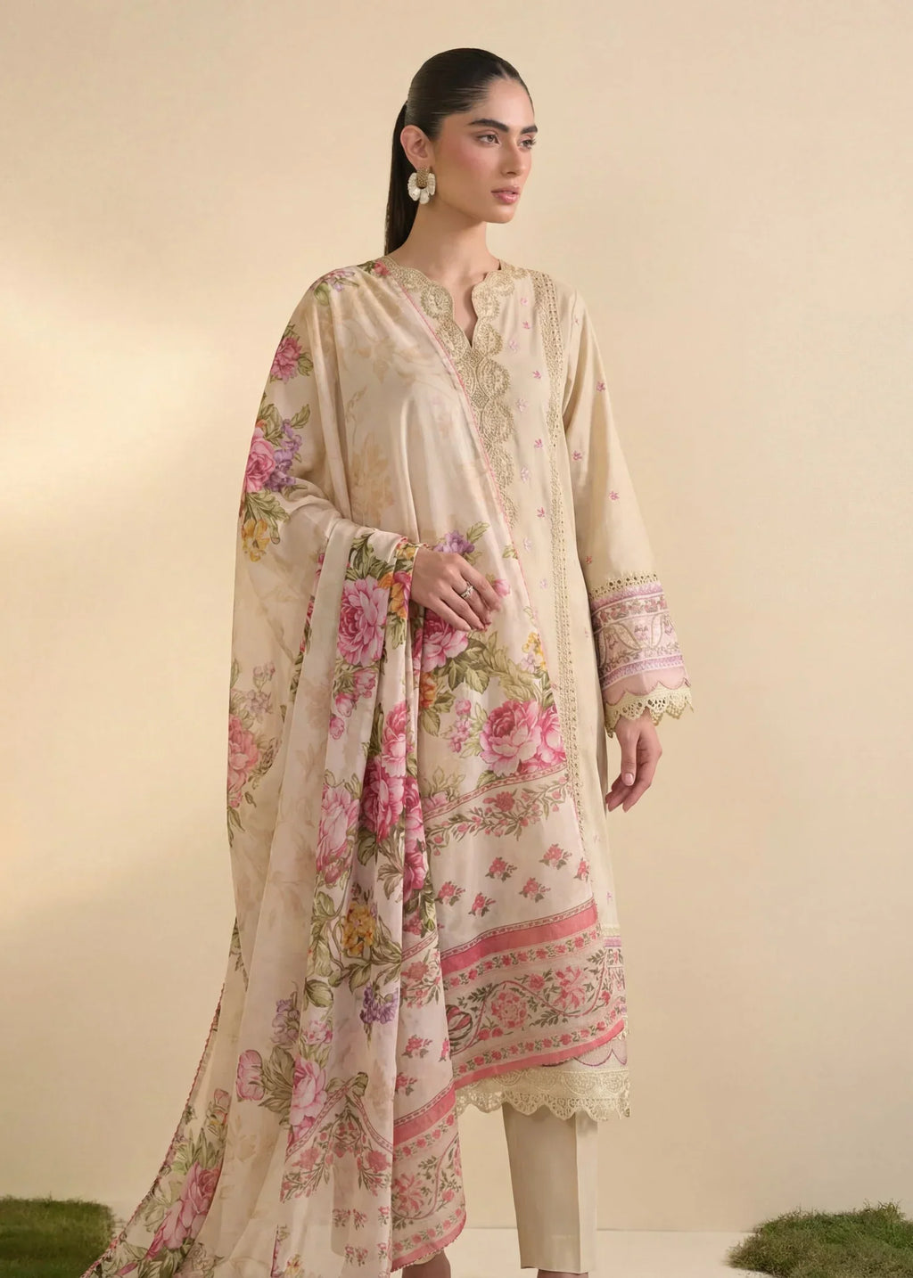 Silve Premium Fabric Pakistani Summer Dresses - Sahiba-clothing - 6