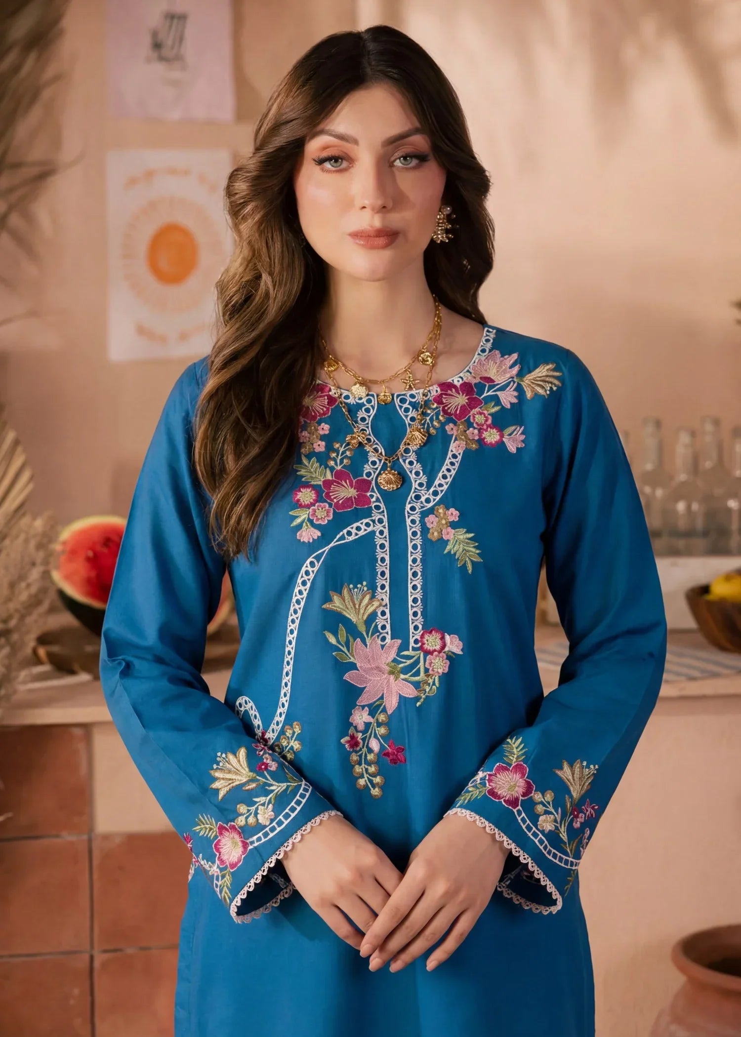 Raneem Premium Fabric Pakistani Summer Dresses - Sahiba-clothing - 3