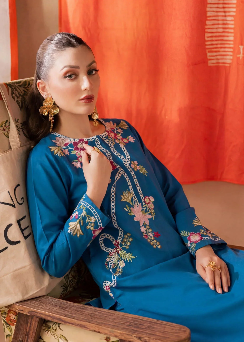 Raneem Premium Fabric Pakistani Summer Dresses - Sahiba-clothing - 4