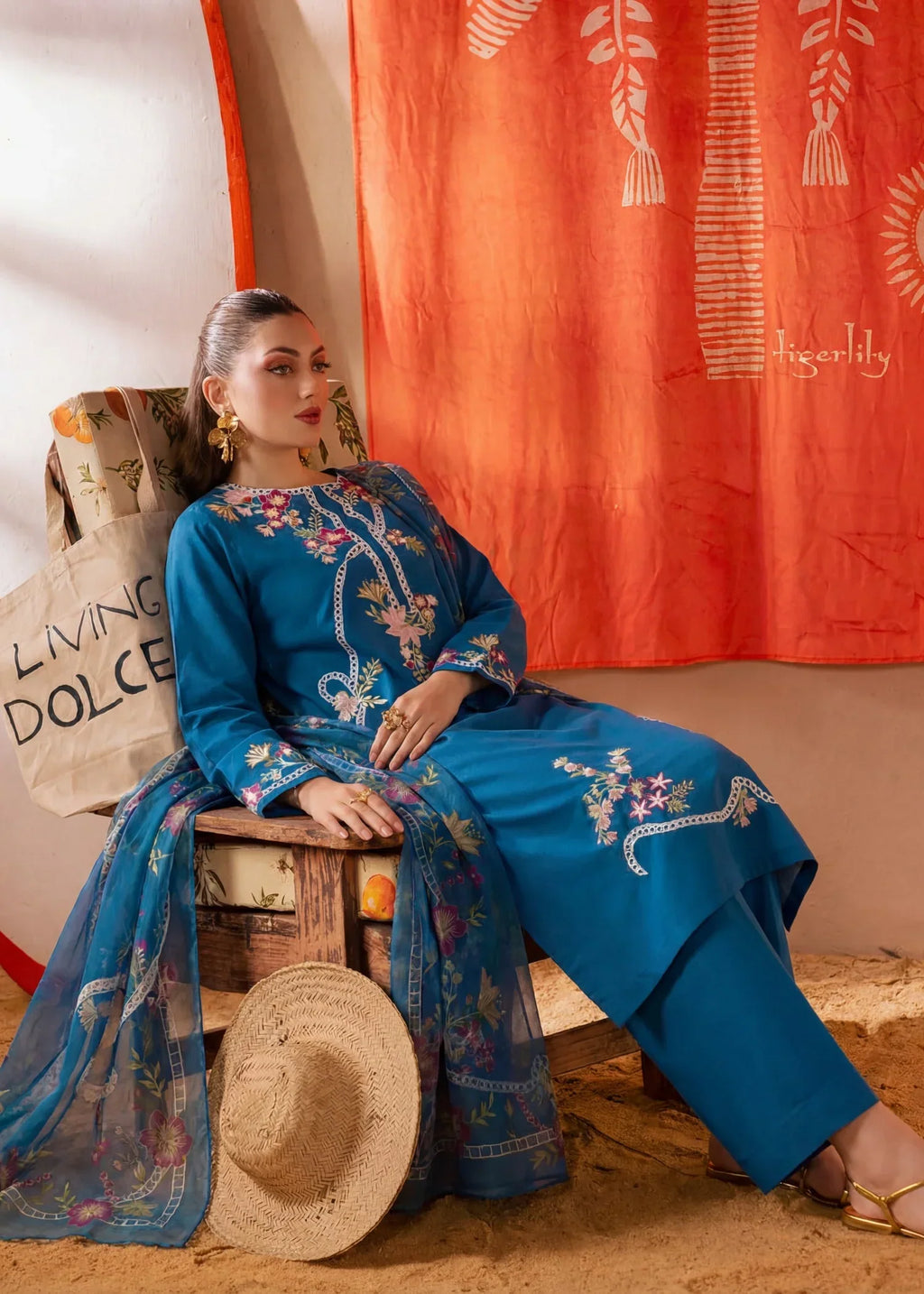 Raneem Premium Fabric Pakistani Summer Dresses - Sahiba-clothing - 7