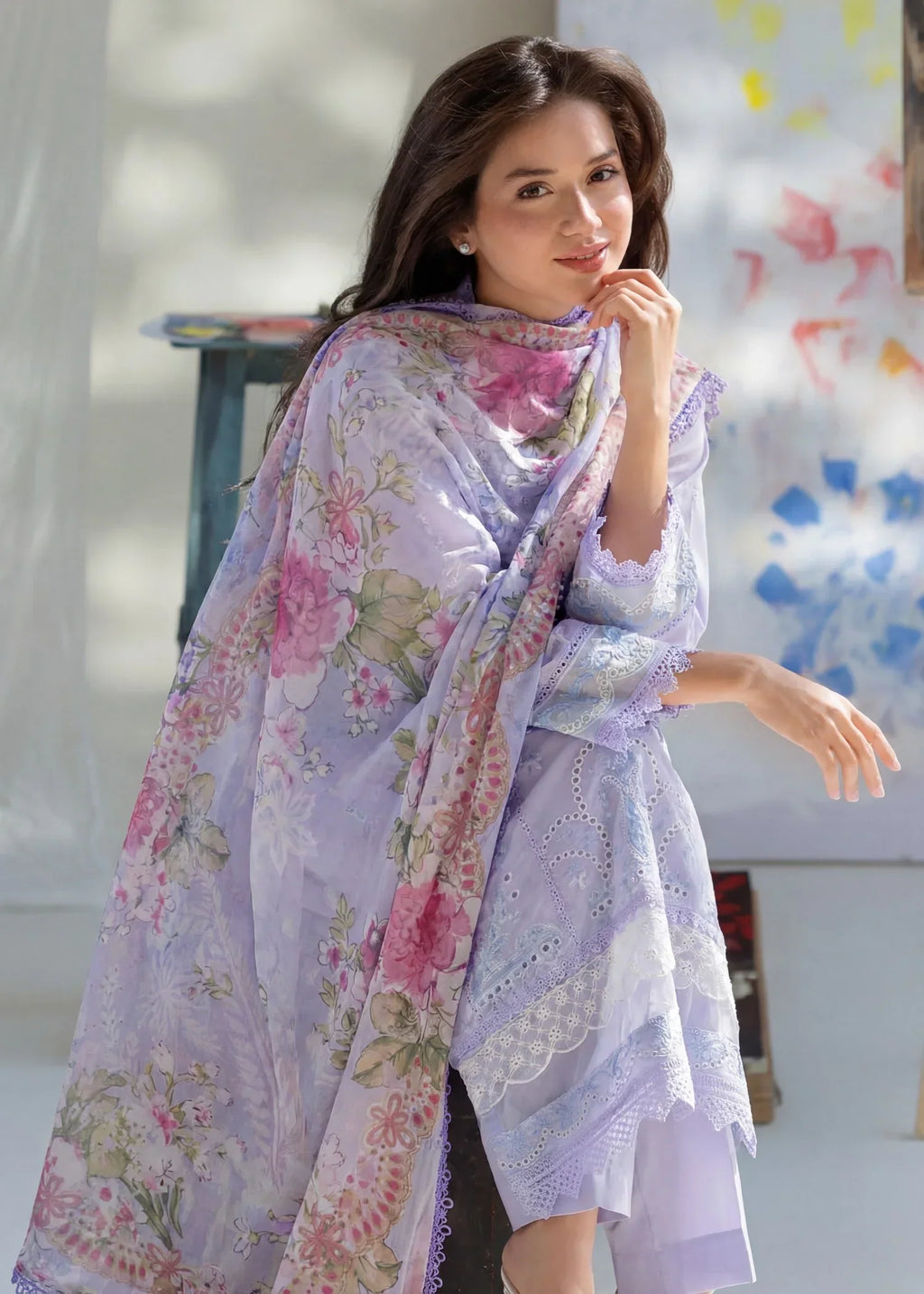 Neelofor Premium Fabric Pakistani Summer Dresses - Sahiba-clothing - 5