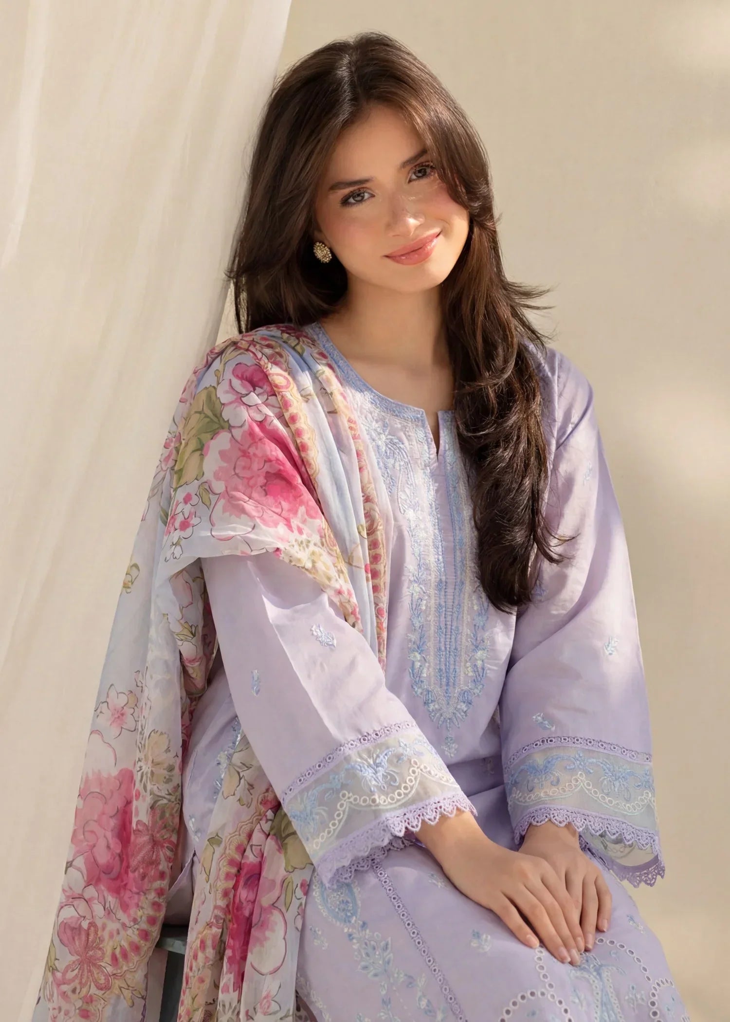 Neelofor Premium Fabric Pakistani Summer Dresses - Sahiba-clothing - 2