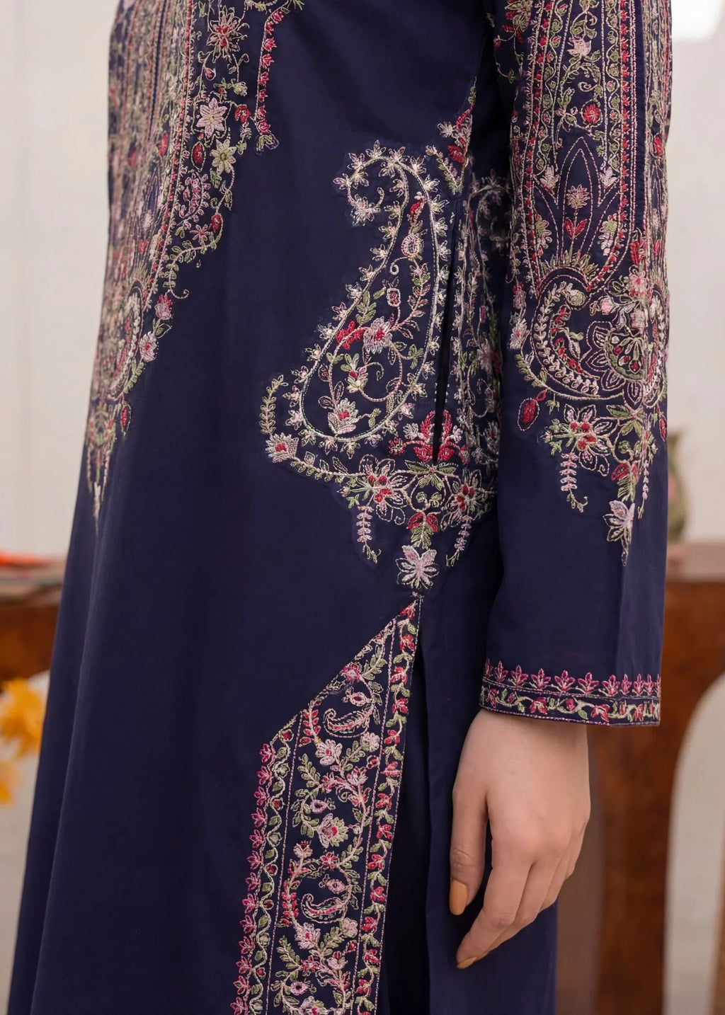 Basanti Premium Fabric Pakistani Summer Dresses - Sahiba-clothing - 6