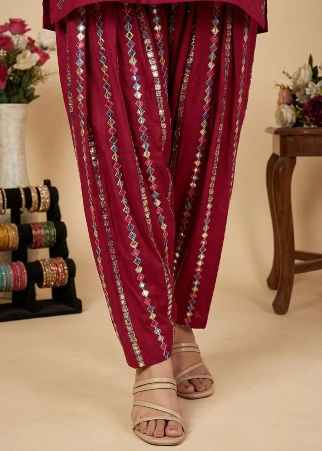 Laleh Rose Premium Fabric Pakistani Summer Dresses - Sahiba-clothing - 6