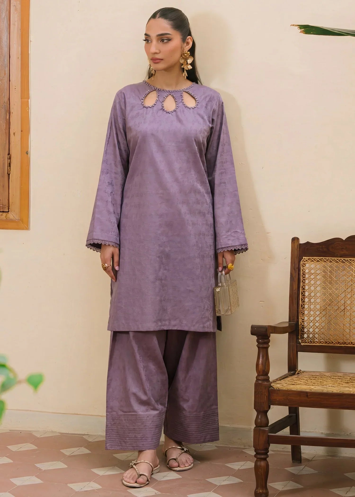 Yazra Falsa Premium Fabric Pakistani Summer Dresses - Sahiba-clothing - 1