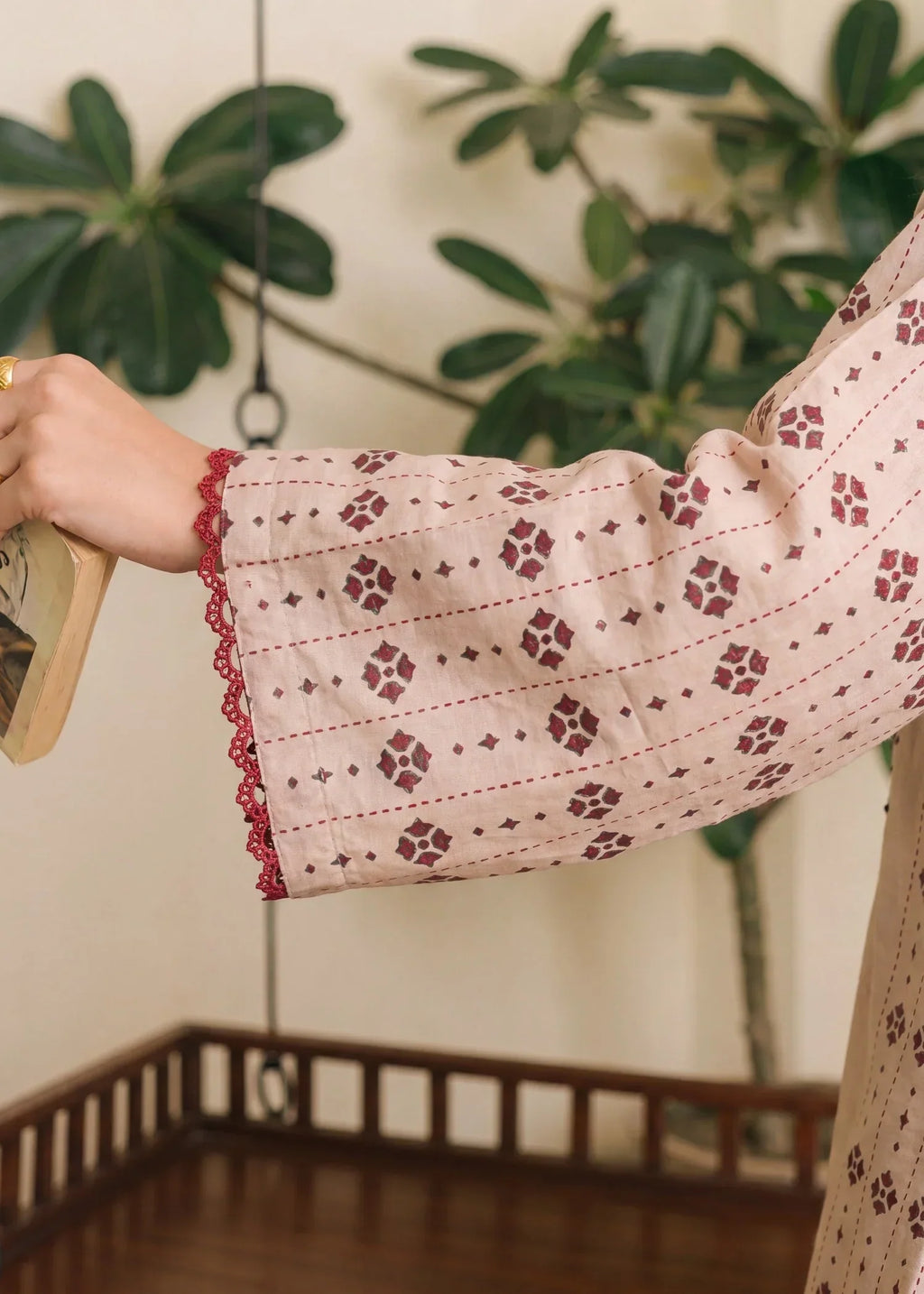 Cherry Skin Premium Fabric Pakistani Summer Dresses - Sahiba-clothing - 6