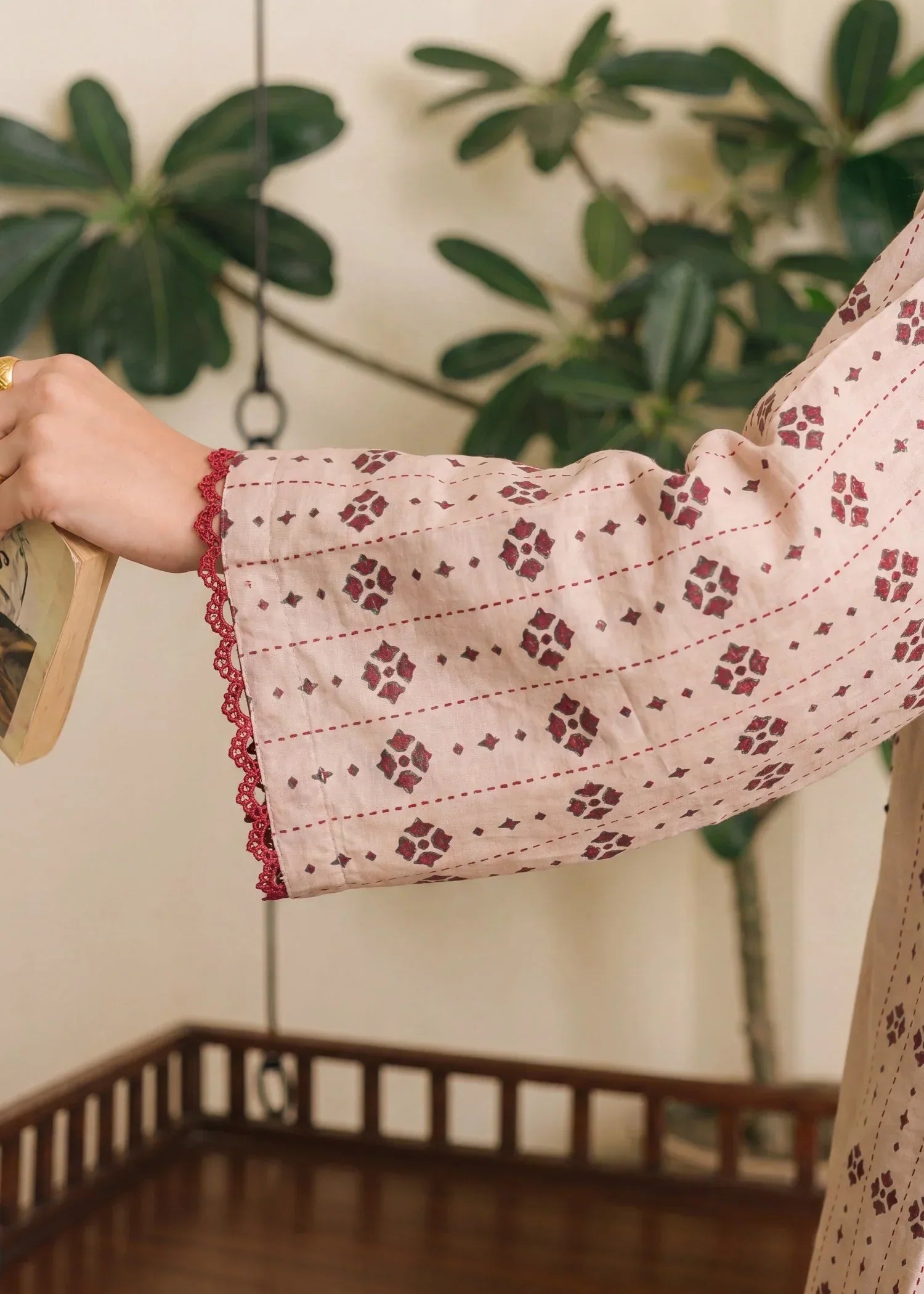 Cherry Skin Premium Fabric Pakistani Summer Dresses - Sahiba-clothing - 6