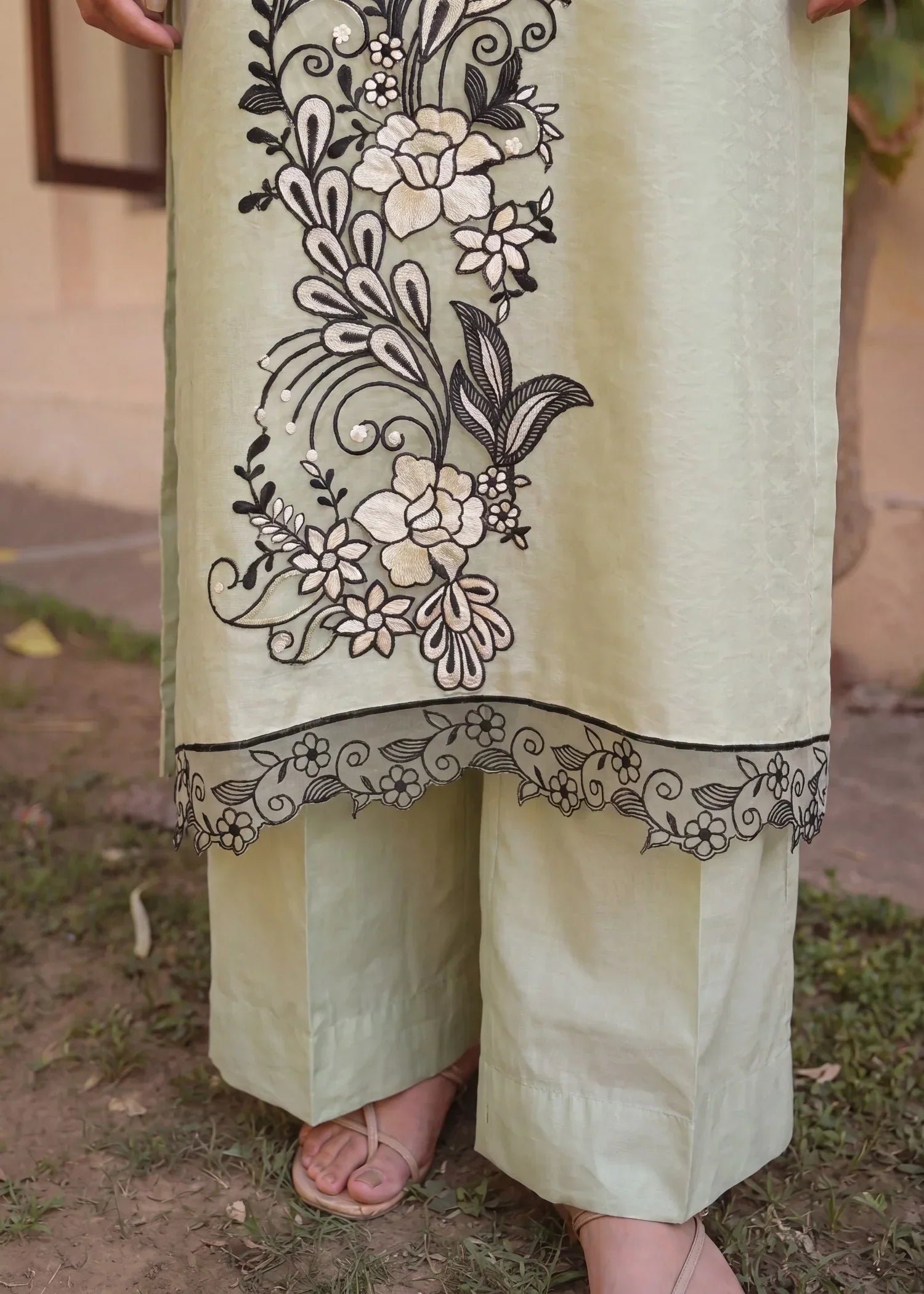 Marisol Pista Premium Fabric Pakistani Summer Dresses - Sahiba-clothing - 6