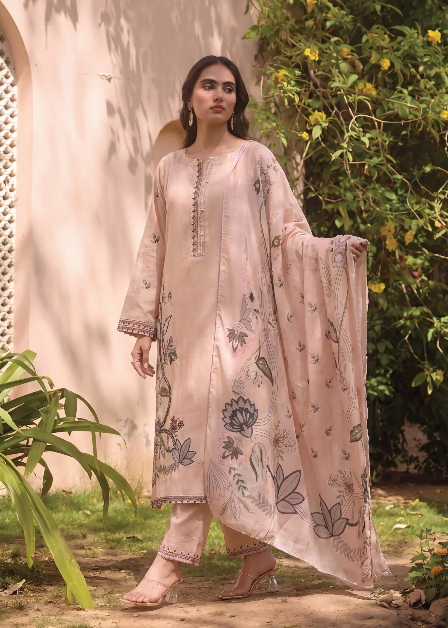 Calyx Premium Fabric Pakistani Summer Dresses - Sahiba-clothing - 1