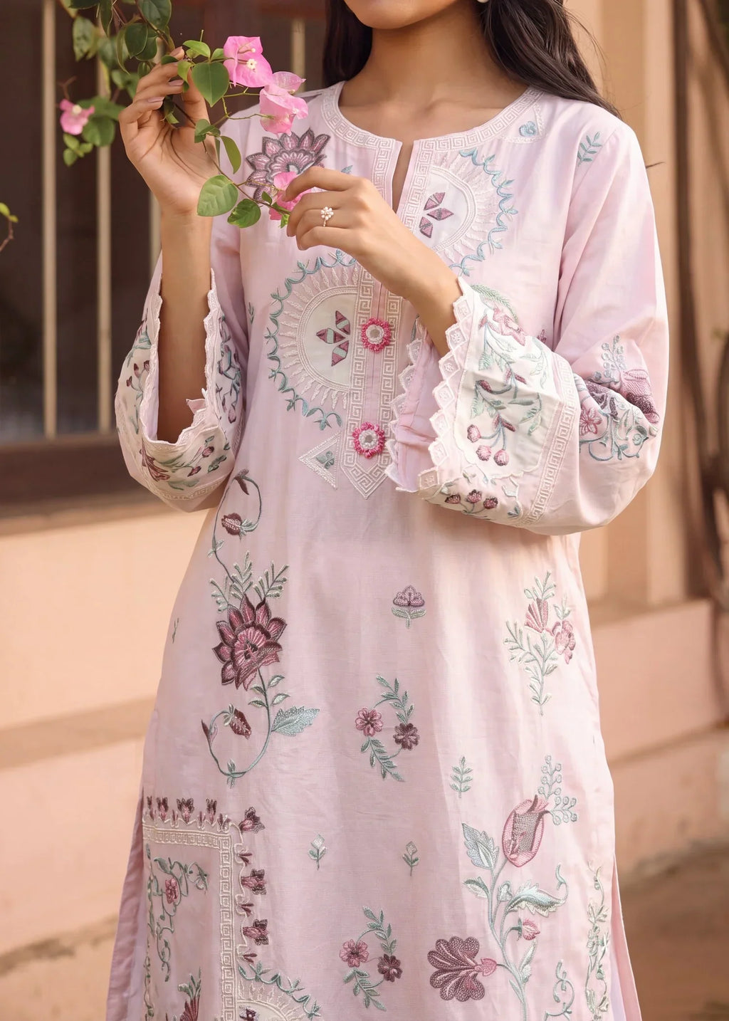 Humnawah Premium Fabric Pakistani Summer Dresses - Sahiba-clothing - 2