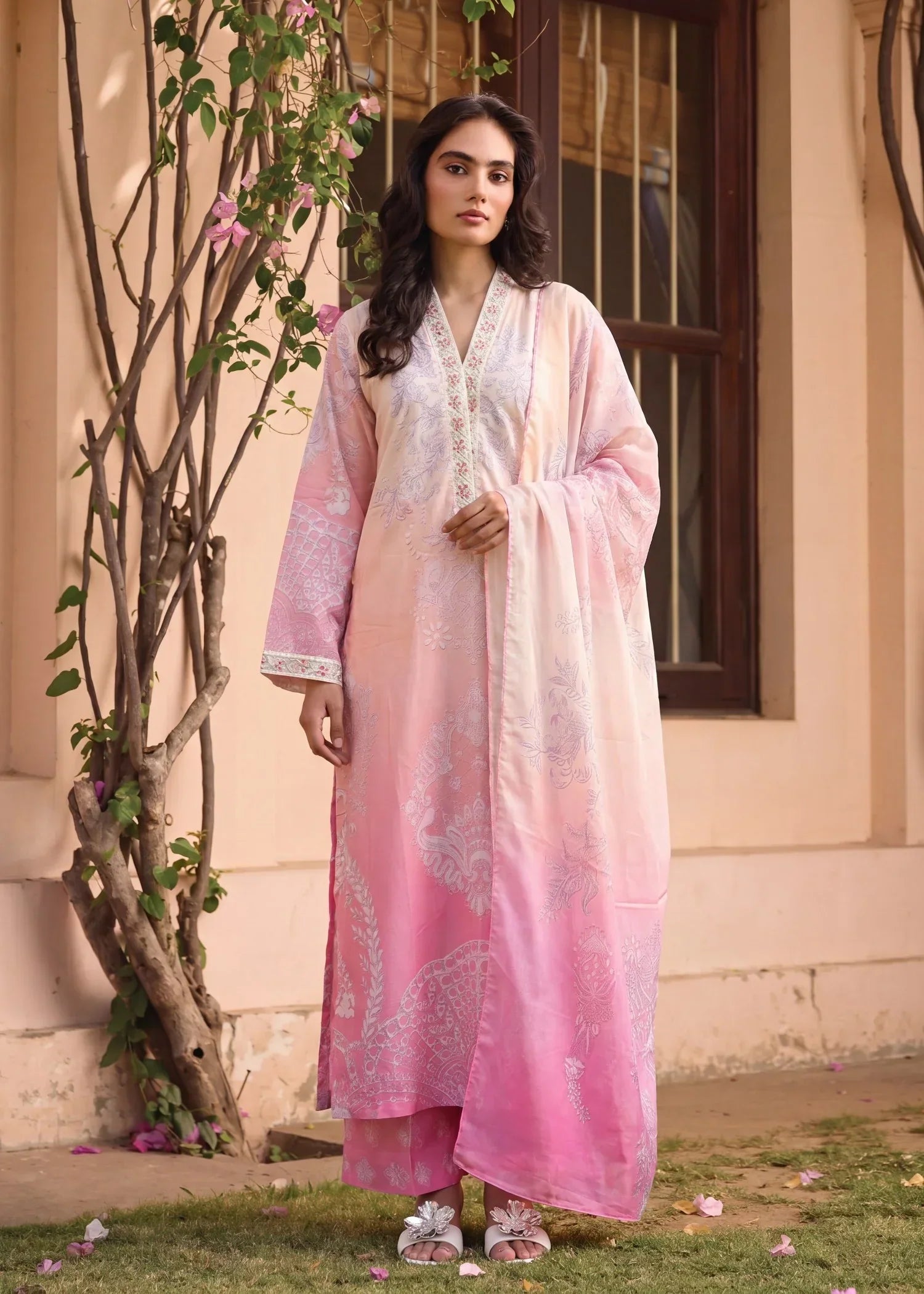 Zephyr Premium Fabric Pakistani Summer Dresses - Sahiba-clothing - 1