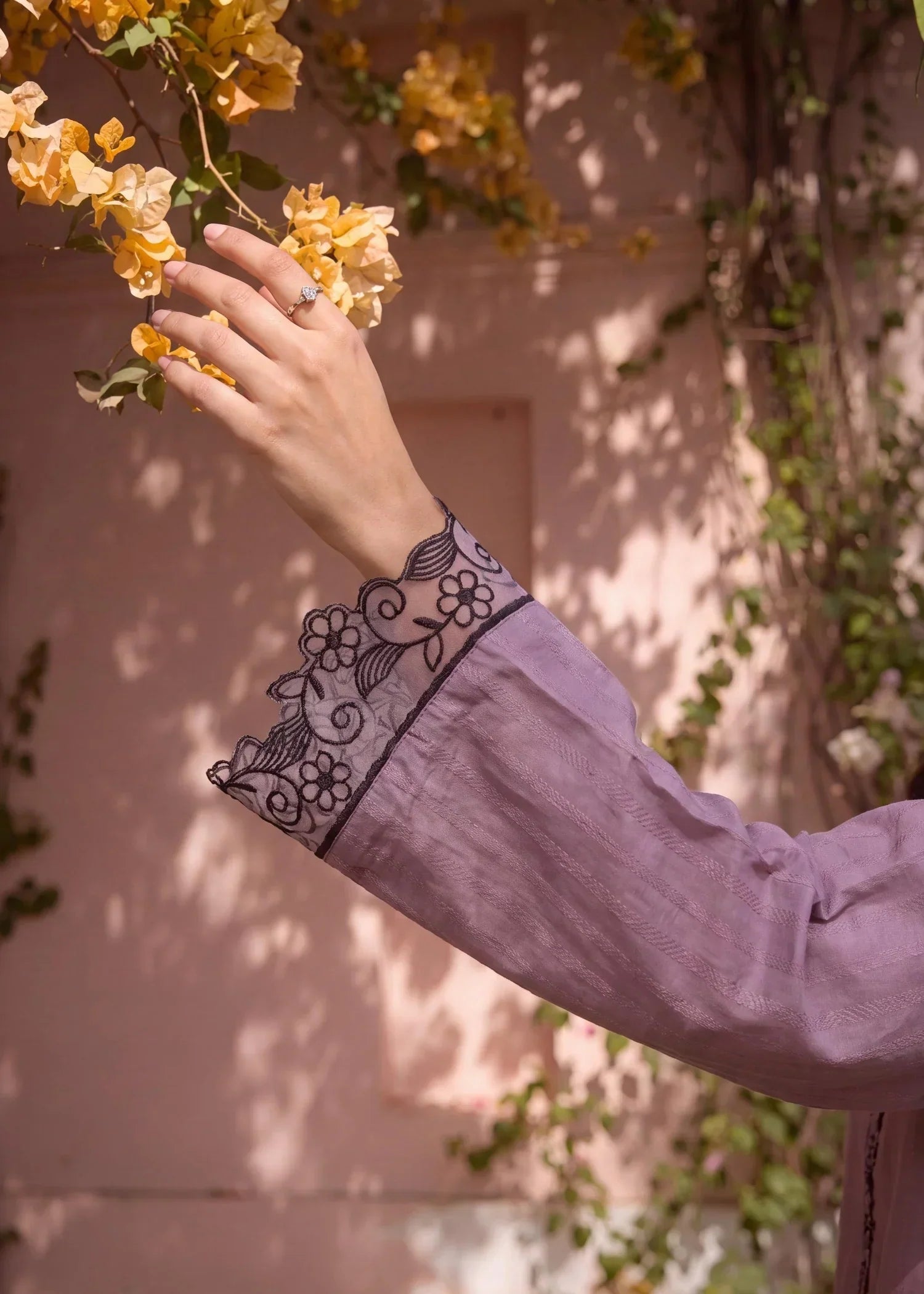 Marisol Falsa Premium Fabric Pakistani Summer Dresses - Sahiba-clothing - 5