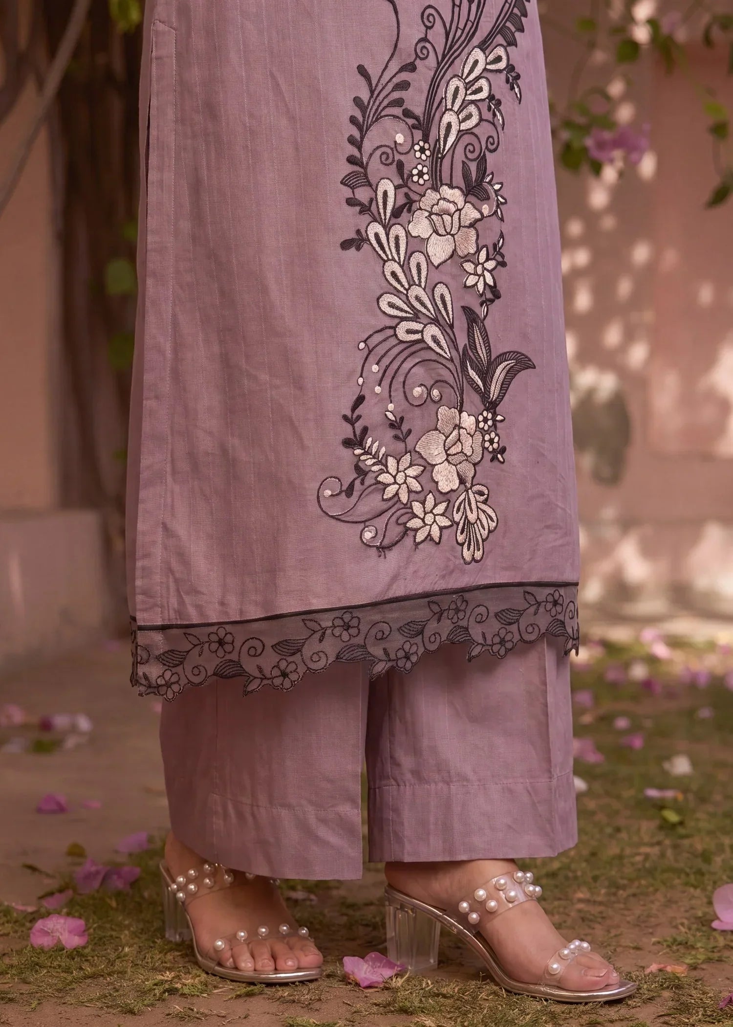 Marisol Falsa Premium Fabric Pakistani Summer Dresses - Sahiba-clothing - 6