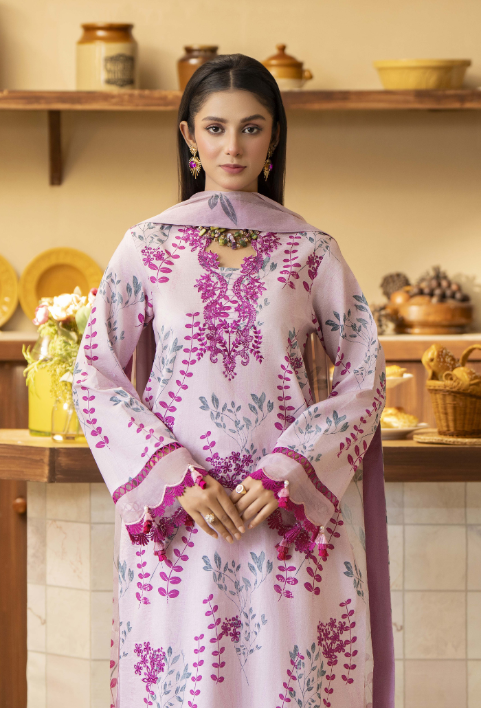 Senora - D04 Chiffon Pakistani Summer Dresses - Humdum - 4