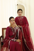Rabt - D05 Raw Silk Pakistani Formal Dresses - Humdum - 1