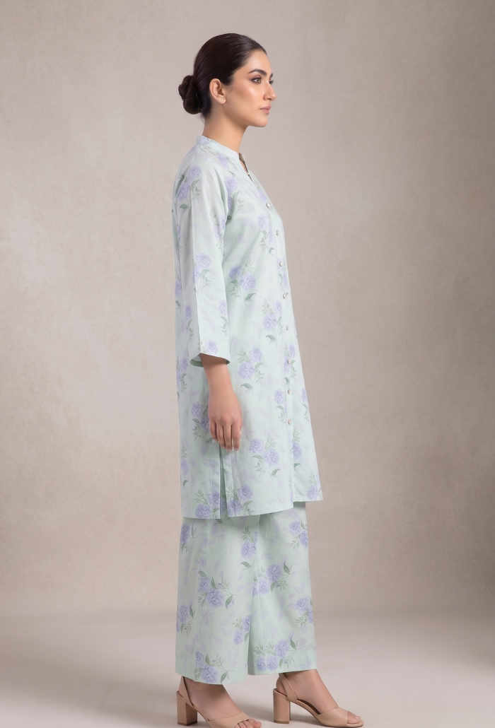 Ethnic By Humdum - D01 Lawn Pakistani Summer Dresses - Humdum - 2