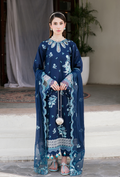 Meraki'2 - D06 Organza Pakistani Summer Dresses - Humdum - 1