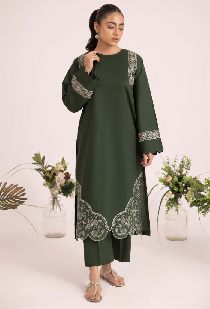 Pret 2 - D06 Lawn Pakistani Summer Dresses - Humdum - 1