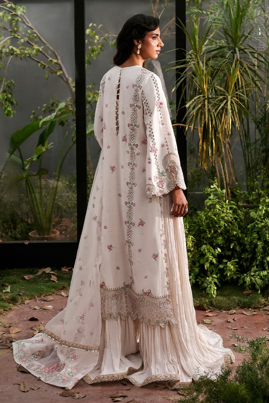 Rue Raw Silk Pakistani Formal Dresses - Afrozeh - 2