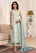Inara-D08 Organza Pakistani Summer Dresses - Humdum - 1