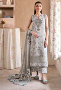 Kanwal - D10 Chiffon Pakistani Summer Dresses - Humdum - 1