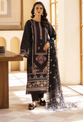 Zarwisha-D02 Chiffon Pakistani Summer Dresses - Humdum - 1
