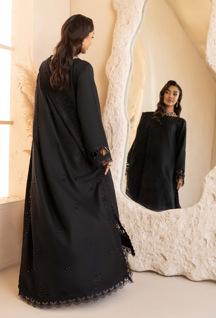 Jugnu By Humdum - D03 Premium Fabric Pakistani Winter Dresses - Humdum - 2