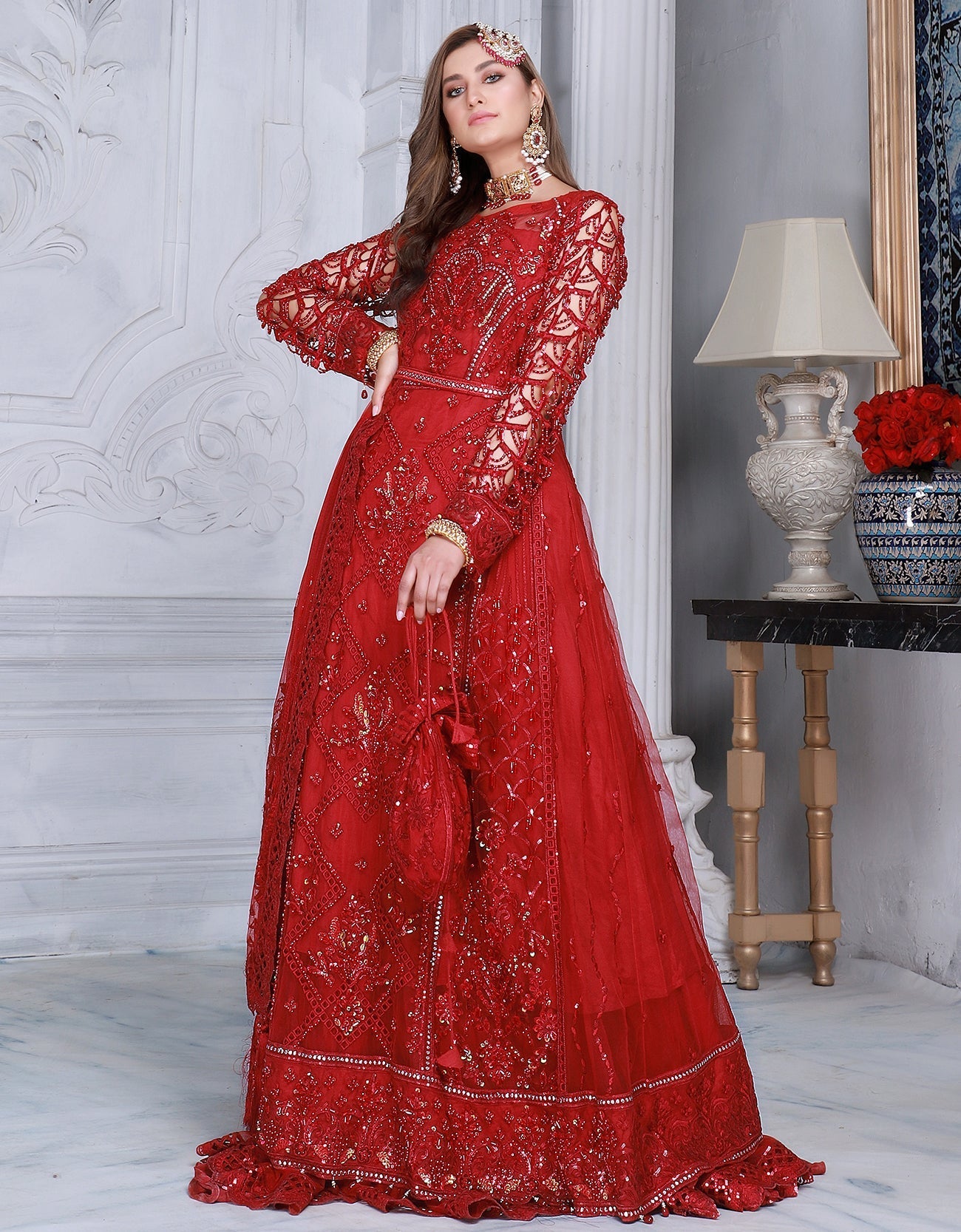 MB-01 Embroidered Pakistani Dress