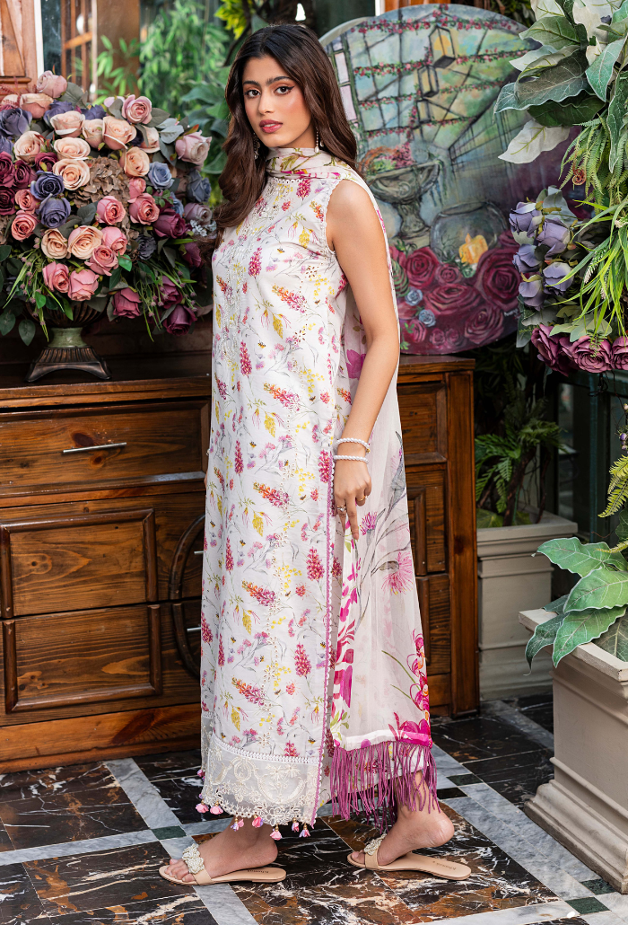 EDEN GARDEN CHAPTER 2 D04 Chiffon Pakistani Summer Dresses - Humdum - 3
