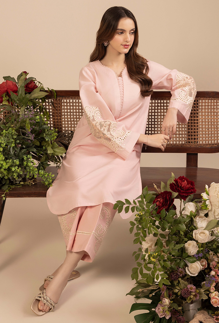 Whisper-D02 Camelia Lawn Pakistani Summer Dresses - Humdum - 3