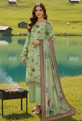 Floral - D03 Chiffon Pakistani Summer Dresses - Humdum - 1