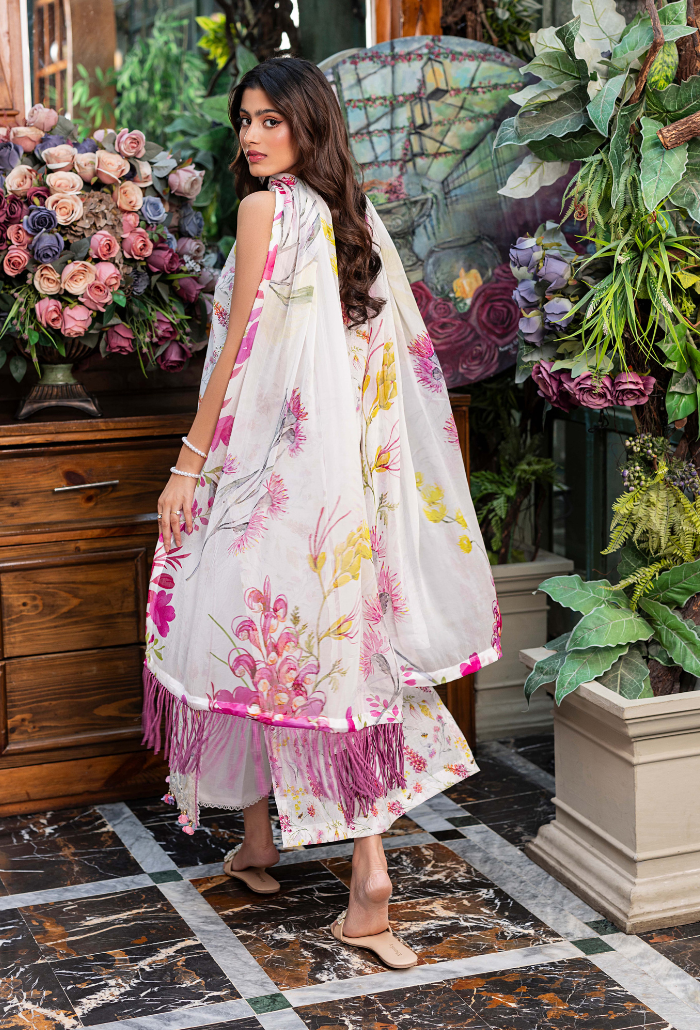 EDEN GARDEN CHAPTER 2 D04 Chiffon Pakistani Summer Dresses - Humdum - 2