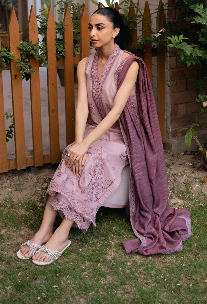 Mirha - D10 Organza Pakistani Summer Dresses - Humdum - 4