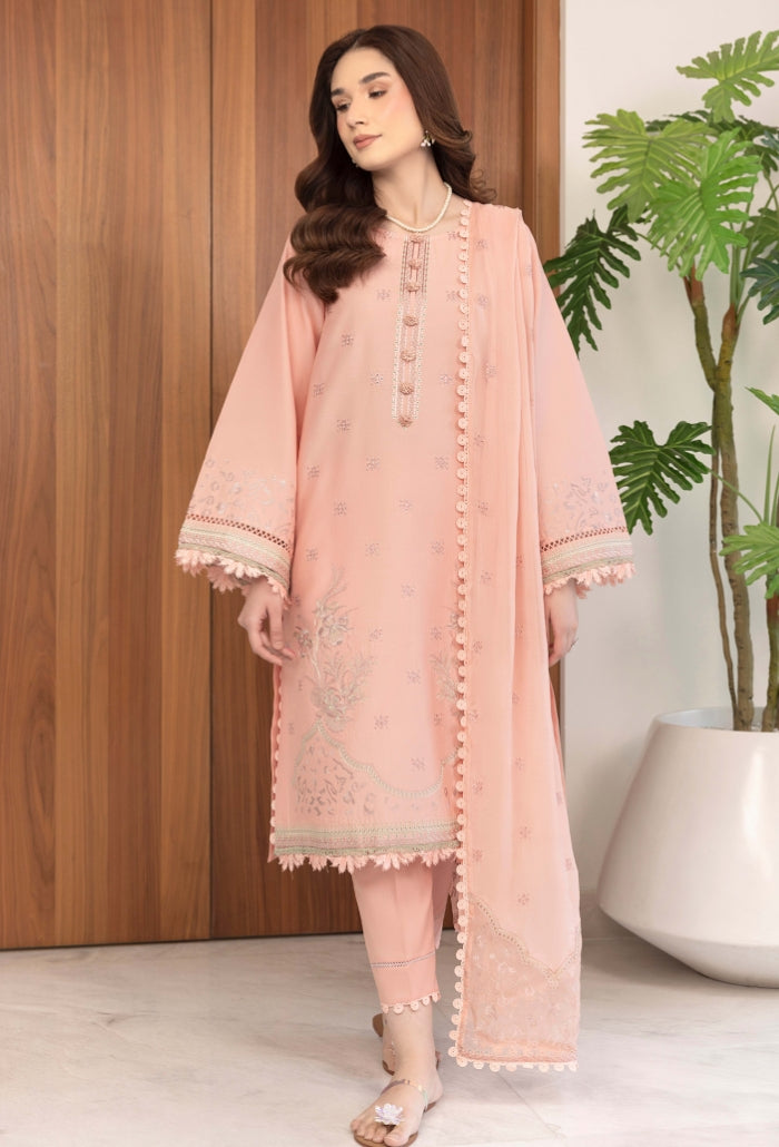 Dilkash - D04 Organza Pakistani Summer Dresses - Humdum - 1