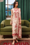 LAIBA - D01 Organza Pakistani Winter Dresses - Humdum - 1