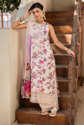 Zaiba - D09 Chiffon Pakistani Winter Dresses - Humdum - 1