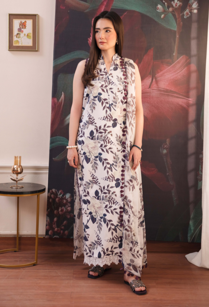 COCO Lawn - D02 Chiffon Pakistani Summer Dresses - Humdum - 1